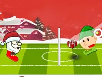 image Santa winter head soccer