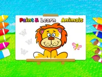 image Paint and Learn Animals