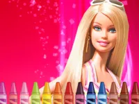 image Barbie Coloring