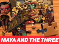 image Maya and the Three Jigsaw Puzzle