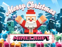 image MineCraft Christmas Jigsaw  Puzzle