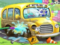 image Sweet Baby Girl Messy School Cleaning