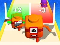 image Merge Number Cube 3d Run Game