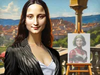 image Mona Lisa Fashion Experiments