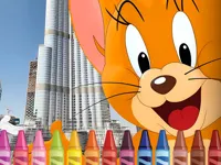 image Tom and Jerry Coloring