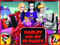 Dress Up Game: Harley and BFF PJ Party