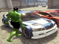 image Chained Car vs Hulk Game
