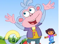 image Monkey Boots Dress Up