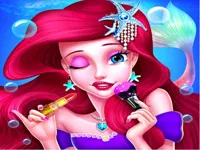 image Mermaid Princess Makeup - Girl Fashion Salon game