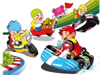 image Cartoon Kart Puzzle
