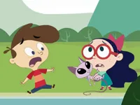 image Cat And Kids Differences