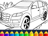 image Cars Coloring Game