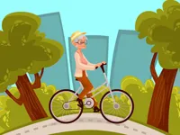 image Happy Bike Riding Jigsaw