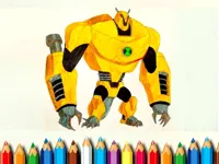 image Ben10 Monsters Coloring