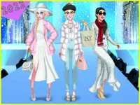 image Winter White Outfits: Dress Up Game