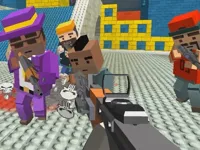 image GunGame shooting warfare: blocky combat