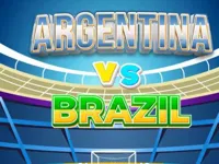 image Match Football Brazil or Argentina