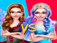image Pro Fairy Princess Dress Up VS Witch Makeup