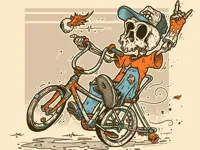 image Halloween Bike Ride Jigsaw