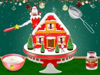 image Xmas Gingerbread House Cake