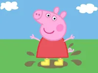 image Peppa Pig Family Coloring
